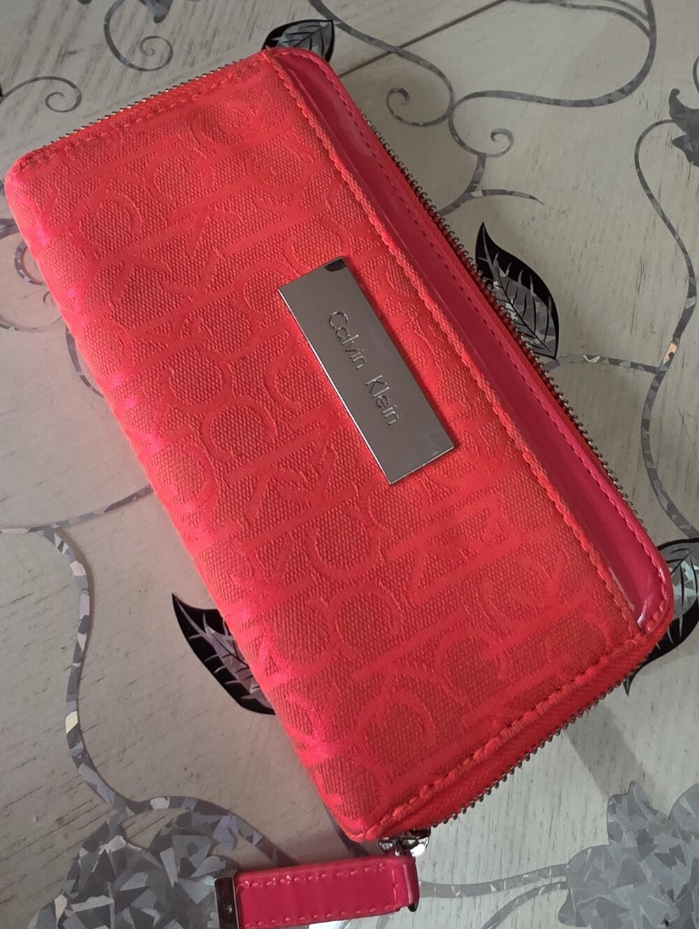 Calvin Klein Neon Pink Wallet